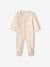 Baby Samt-Strampler Oeko-Tex - beige meliert - 1