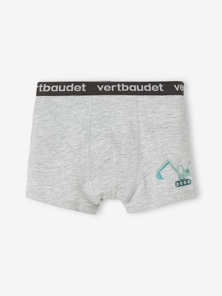 3er-Pack Jungen Boxershorts - grün - 3