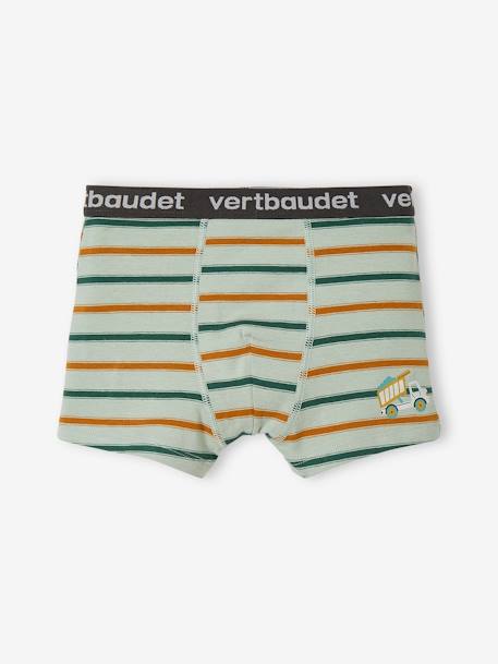 3er-Pack Jungen Boxershorts - grün - 4