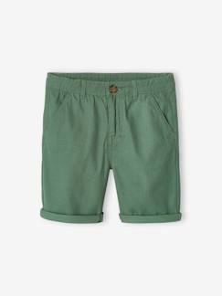 Jungen Chino-Shorts Oeko-Tex, Bundweite verstellbar  [numero-image]