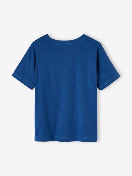 Jungen T-Shirt blau+weiß 3