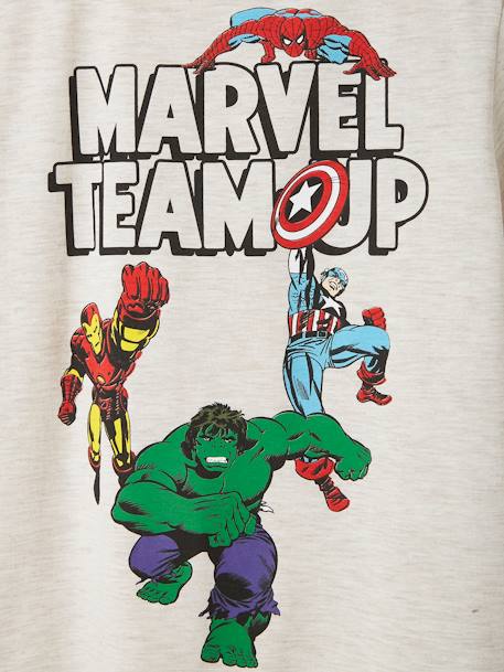 Kinder T-Shirt MARVEL AVENGERS beige meliert 4