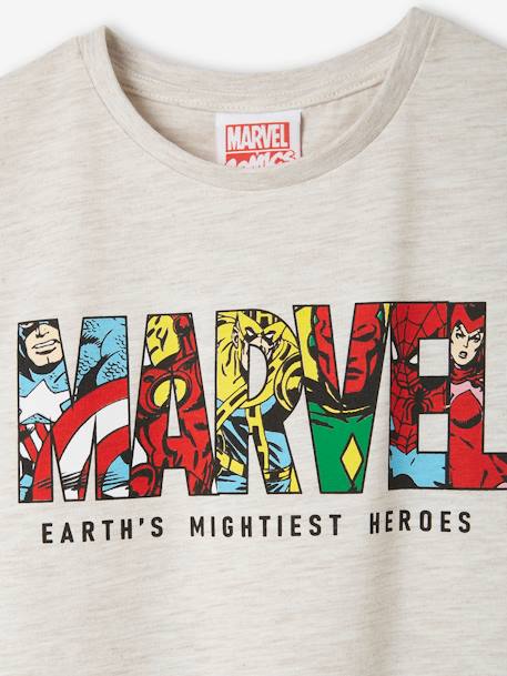 Kinder T-Shirt MARVEL AVENGERS beige meliert 3