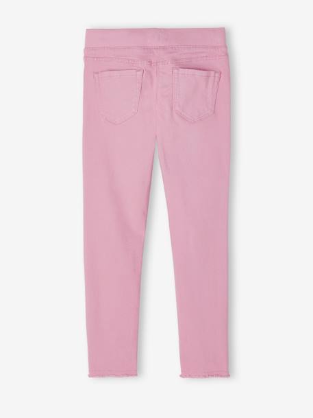 Farbige Mädchen Treggings - blush+dunkelrosa+gelb+grün+hellblau+khaki+nachtblau+pfirsich - 7