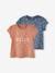 2er-Pack Baby T-Shirts BASIC Oeko-Tex pack altrosa hello 1