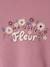 Baby Sweatshirt, bedruckt - dunkelrosa - 6