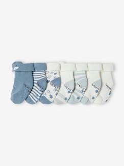 7er-Pack Baby Socken mit Stern und Fuchs BASIC Oeko-Tex  [numero-image]