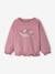 Baby Sweatshirt, bedruckt - dunkelrosa - 4