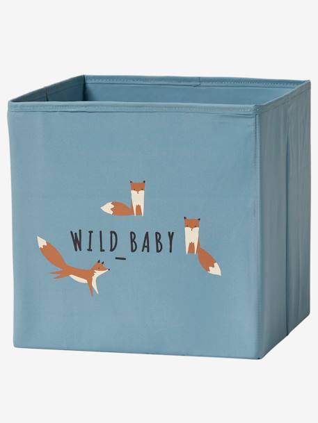 3er-Set Kinderzimmer Aufbewahrungsboxen BABY FOX pack blau 4