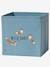 3er-Set Kinderzimmer Aufbewahrungsboxen BABY FOX pack blau 4