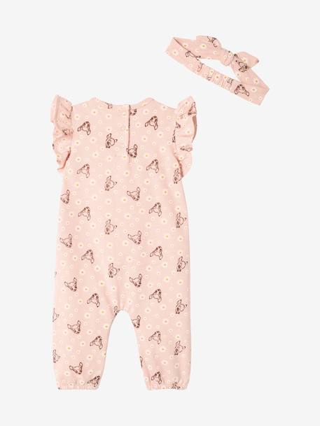 Baby-Set Disney BAMBI: Overall & Haarband - altrosa - 4