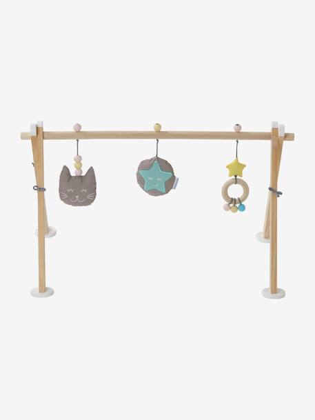 Baby Spielbogen KÄTZCHEN, Holz FSC® - natur - 1