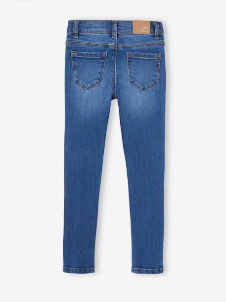 Mädchen Skinny-Jeans BASIC - blau+blue stone - 5