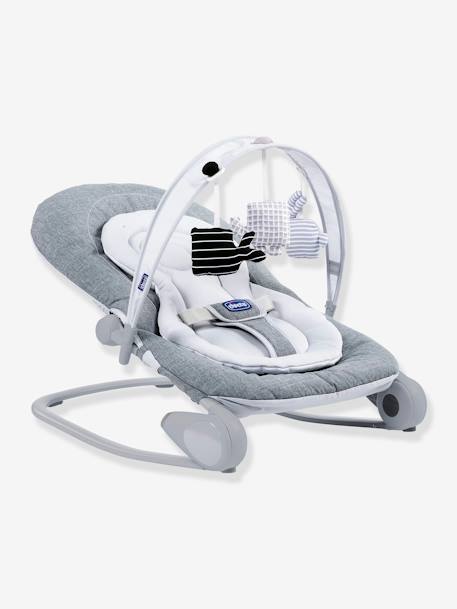 Mitwachsende Babywippe HOOPLA CHICCO grau+moongrey 1