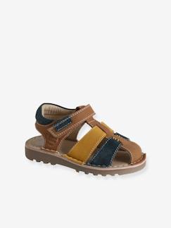 Kinderschuhe-Kinder Klett-Sandalen, Anziehtrick