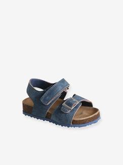 Kinderschuhe-Babyschuhe-Babyschuhe Mädchen-Baby Sandalen, Denim-Optik