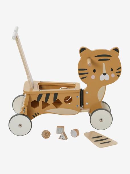 Baby 2-in-1-Rutschfahrzeug/Lauflernwagen, Holz FSC® natur 11