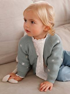 Babymode-Pullover, Strickjacken & Sweatshirts-Mädchen Baby Strickjacke Oeko-Tex