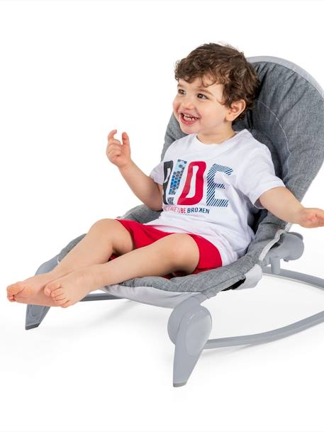 Mitwachsende Babywippe HOOPLA CHICCO - grau+moongrey - 8