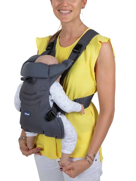 Ergonomische Babytrage EASYFIT CHICCO - grau+schwarz - 3