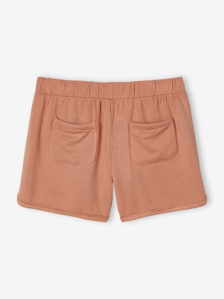 Sport-Shorts für Mädchen Oeko-Tex, Bundweite verstellbar rosa+ziegel 6