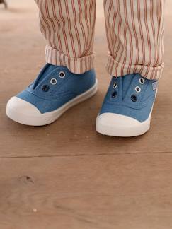 Kinderschuhe-Babyschuhe-Baby Stoff-Sneakers mit Gummizug