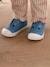 Baby Stoff-Sneakers mit Gummizug blau 1