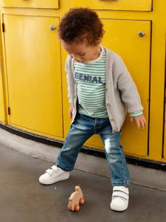 Babymode-Gerade Jungen Baby Jeans BASIC, Bundweite verstellbar