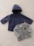 Baby Regenjacke mit Innenjacke - dunkelblau - 1