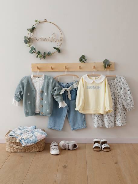 Baby Shorts mit Recycling-Wattierung - weiß - 5