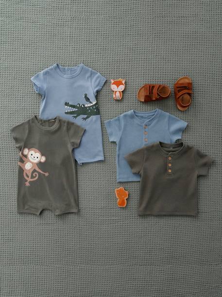 Baby T-Shirt Oeko-Tex - camel+khaki - 9