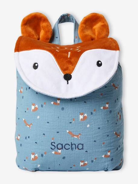 Kinder Kita-Rucksack FUCHS blaugrau 5