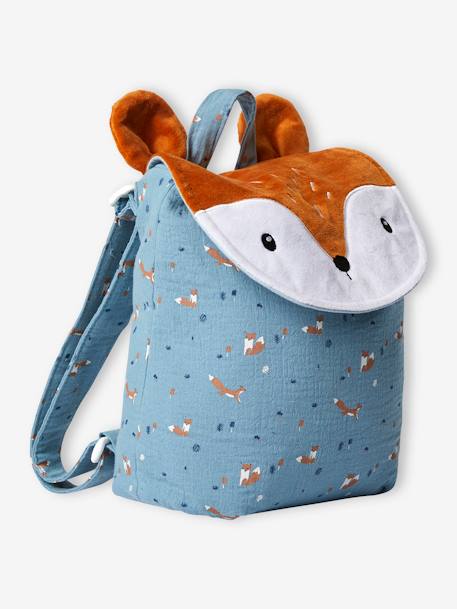 Kinder Kita-Rucksack FUCHS blaugrau 3