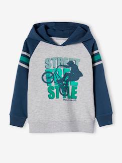 -Jungen Kapuzensweatshirt mit Print