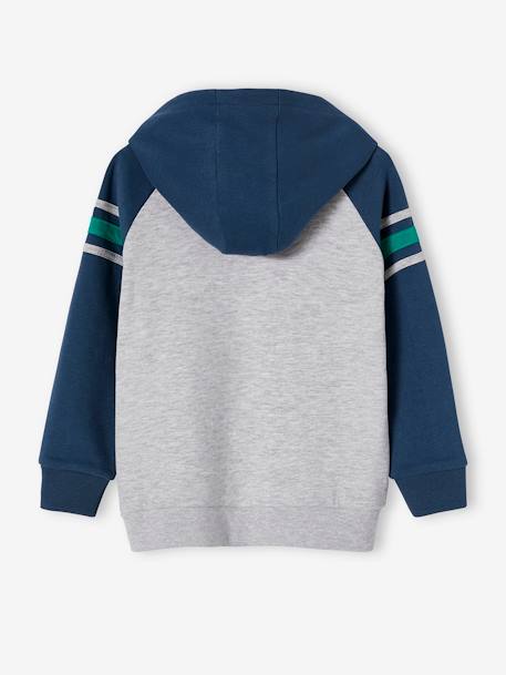 Jungen Kapuzensweatshirt mit Print - nachtblau - 2