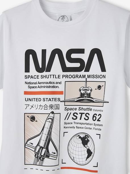 Kinder T-Shirt NASA weiß 3