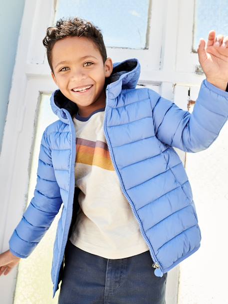 Jungen Light-Steppjacke mit Wattierung aus Recycling-Polyester - blau+grün+karamell+khaki+marine+petrol - 7