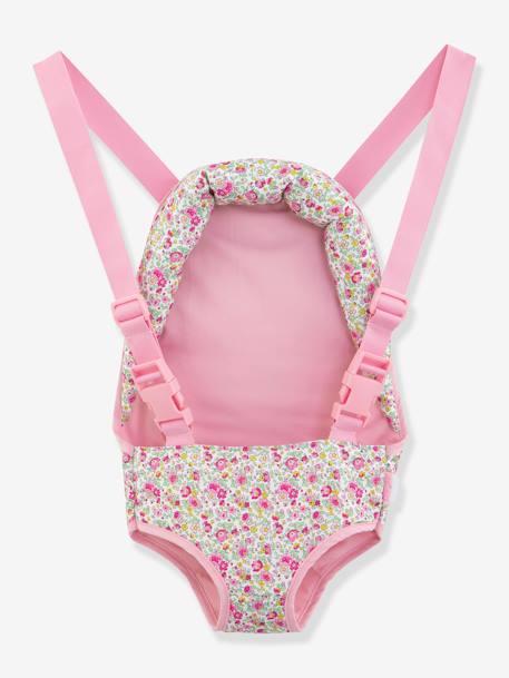 Puppen-Babytrage mit Blumen COROLLE bonbon rosa 1