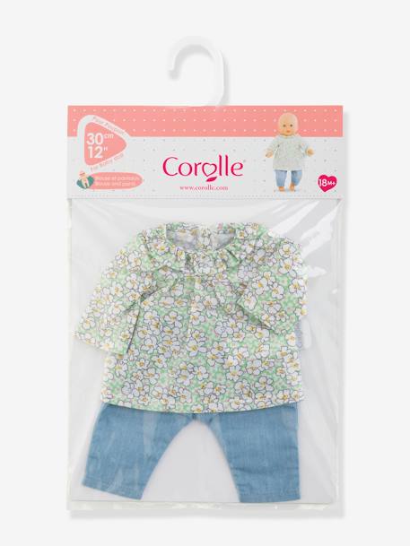 Bluse & Hose für Puppen COROLLE jeansblau 3