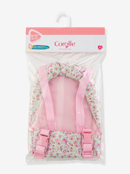 Puppen-Babytrage mit Blumen COROLLE bonbon rosa 3