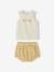 Baby-Set: Top & Shorts gelb 1