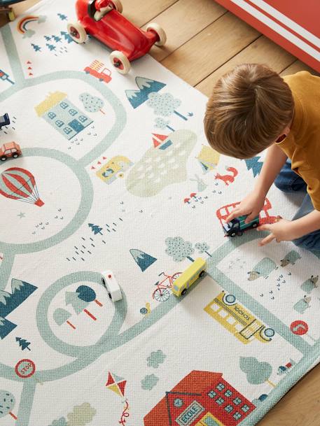 Kinderzimmer Spielteppich JOLIVILLE, Recycling-Baumwolle wollweiß 5