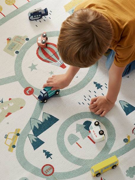 Kinderzimmer Spielteppich JOLIVILLE, Recycling-Baumwolle wollweiß 3