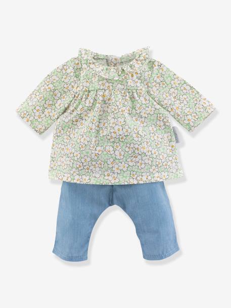 Bluse & Hose für Puppen COROLLE jeansblau 1