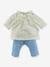 Bluse & Hose für Puppen COROLLE jeansblau 1