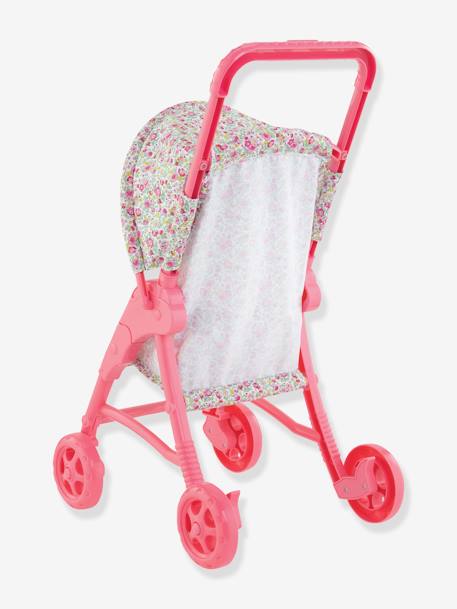 Puppen-Kinderwagen mit Blumen COROLLE bonbon rosa 6