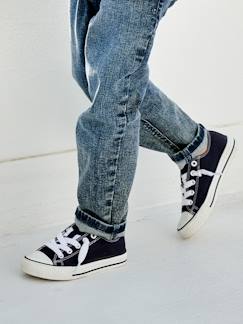 Kinderschuhe-Jungen Stoff-Sneakers mit Gummizug