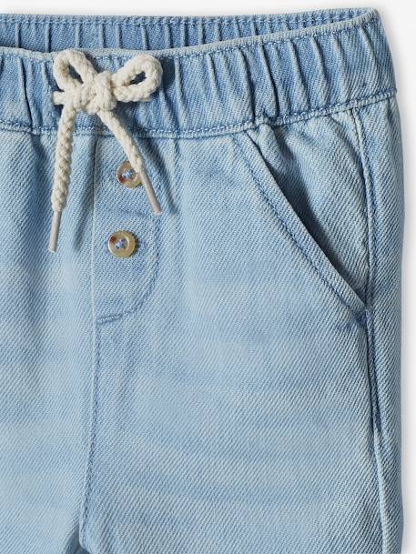 Baby Jeans aus Light-Denim bleached+dunkelblau 5