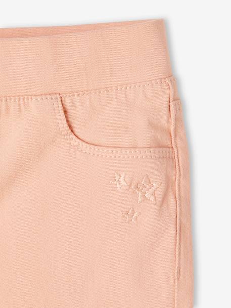 Farbige Mädchen Treggings blush+dunkelrosa+gelb+grün+hellblau+khaki+nachtblau+pfirsich 41