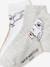 3er-Pack Kinder Socken HARRY POTTER hellgrau meliert 3